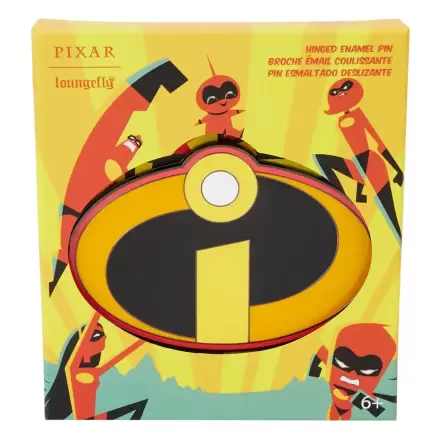 Pixar by Loungefly Sliding Enamel Pin Ansteck-Pin Die Unglaublichen 20th Anniversary Hinged Limited Edition 8 cm termékfotója