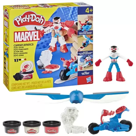 Play-Doh Marvel Captain America Rasenmäher termékfotója