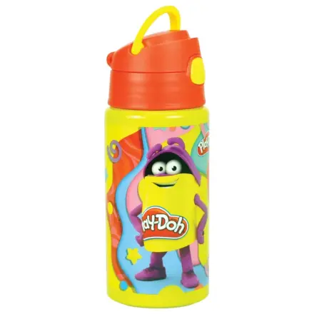 Play-Doh Happy Aluminium Strohhalmflasche mit Aufhänger 500 ml Produktfoto