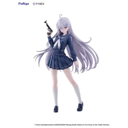 Playing Death Games to Put Food on the Table PVC Figur 1/7 Yuki School Uniform Ver. 24 cm Produktfoto