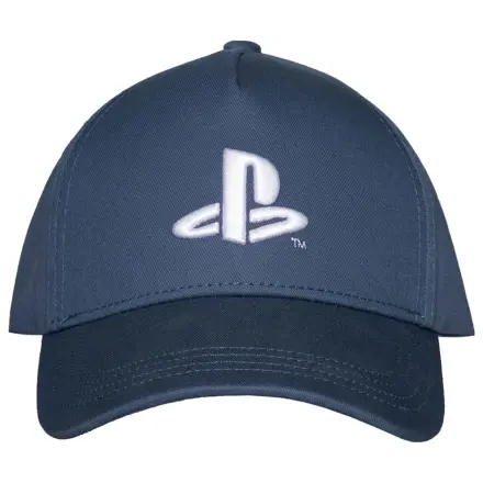 PlayStation Baseballmütze Logo Navy Produktfoto