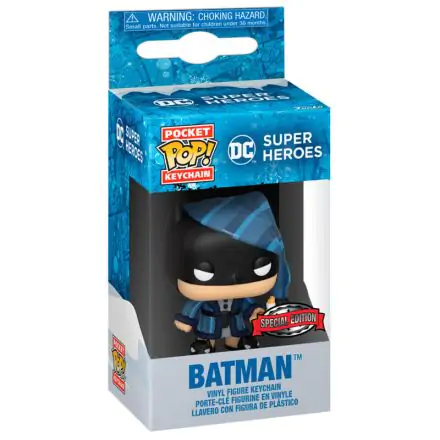 Pocket POP Schlüsselanhänger DC Comics Holiday Batman Exclusive Produktfoto