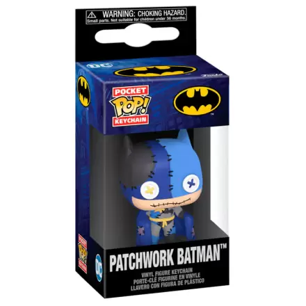 Pocket Funko POP Schlüsselanhänger DC Comics Patchwork Batman termékfotója