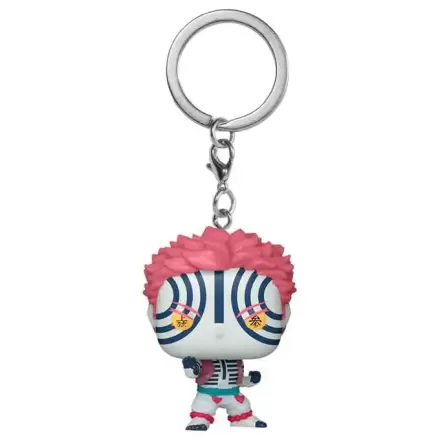 Taschen Funko POP Schlüsselanhänger Demon Slayer Kimetsu no Yaiba Akaza Produktfoto