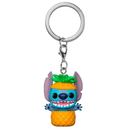 Pocket Funko POP Schlüsselanhänger Disney Lilo & Stitch - Stitch in Pineapple Produktfoto