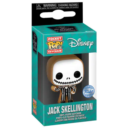 Pocket POP Schlüsselanhänger Disney Nightmare Before Christmas Jack Skellington Gingerbread Exclusive termékfotója