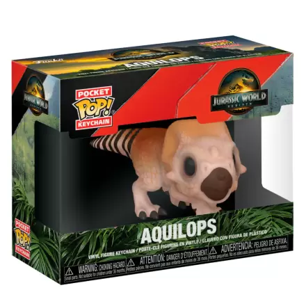 Pocket Funko POP Schlüsselanhänger Jurassic World 5 Aquilops Produktfoto