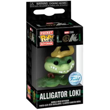 Pocket POP Schlüsselanhänger Marvel Loki Alligator Loki termékfotója
