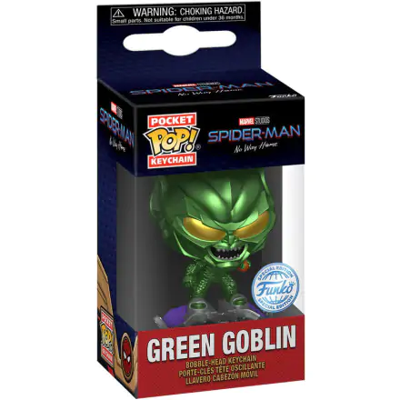 Pocket POP Schlüsselanhänger Marvel Spider-Man No Way Home Green Globin Exclusive Produktfoto