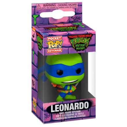 Funko Pocket POP Schlüsselanhänger Ninja Turtles Leonardo Produktfoto