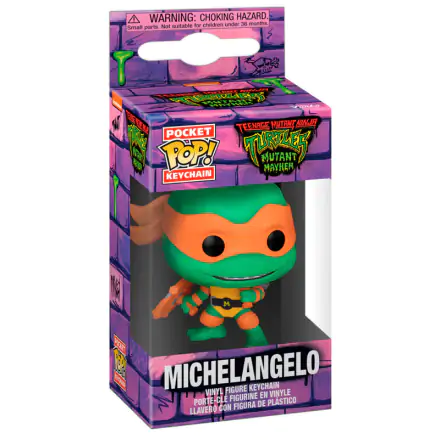Funko Pocket POP Schlüsselanhänger Ninja Turtles Michelangelo Produktfoto