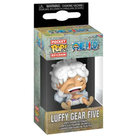 Pocket Funko POP Schlüsselanhänger One Piece Luffy Gear 5 Produktfoto