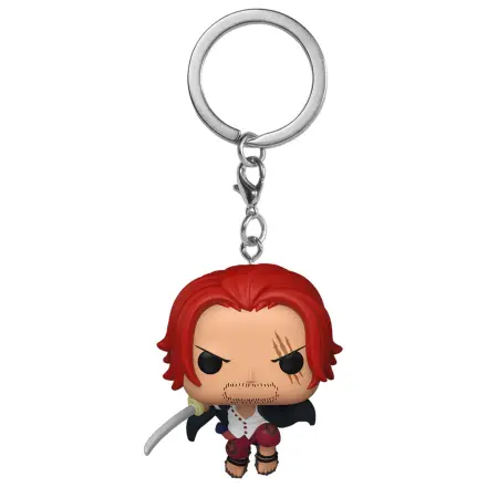 Pocket Funko POP Schlüsselanhänger One Piece Shanks Produktfoto