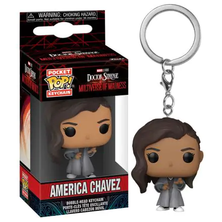 Pocket POP Schlüsselanhänger Marvel Doctor Strange America Chavez termékfotója