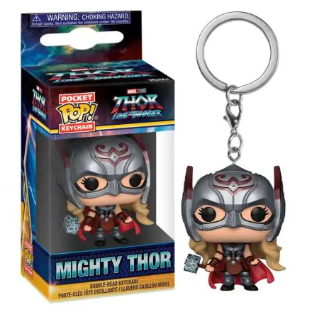Pocket POP Schlüsselanhänger Marvel Thor Love and Thunder Mighty Thor Produktfoto