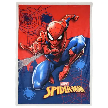 Spider-Man Action Sherpa-Decke 140x190 cm Produktfoto