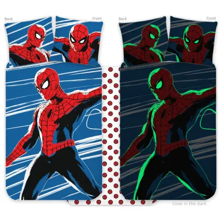 Spider-Man Agility Glow-in-the-Dark Kinder Bettbezug für Kleinkinder Produktfoto