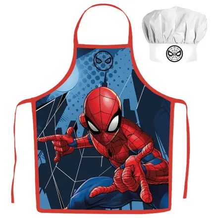 Spider-Man Blue Kinder Schürze 2-teiliges Set Produktfoto