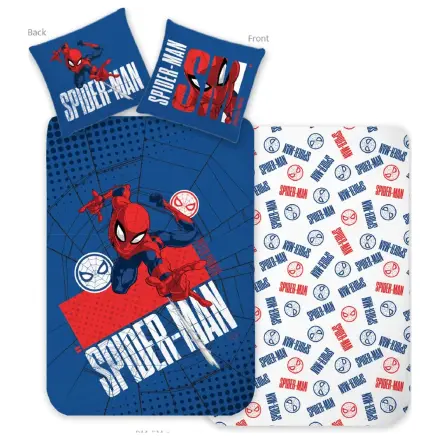 Spider-Man City Rescue Kleinkinder Vorschul-Bettbezug Produktfoto