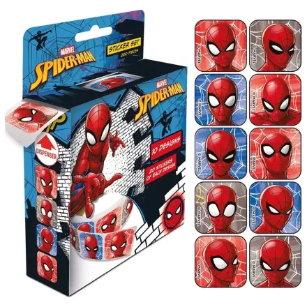Spider-Man Faces 200-teiliges Sticker-Set Produktfoto