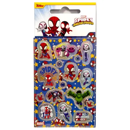 Spider-Man Go Webs Hologramm Aufkleber Set Produktfoto