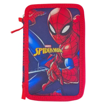 Spider-Man Great Power gefülltes 3-stöckiges Federmäppchen Produktfoto