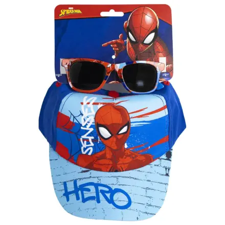 Spider-Man Hero Sonnenbrille und Baseballkappe Set Produktfoto