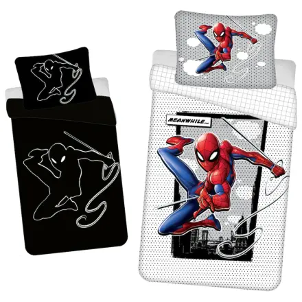 Spider-Man Meanwhile Leuchten im Dunkeln Bettbezug Produktfoto