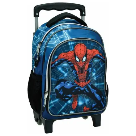 Spider-Man Neon Web Rolling Kindergarten Rucksack, Tasche 30 cm Produktfoto