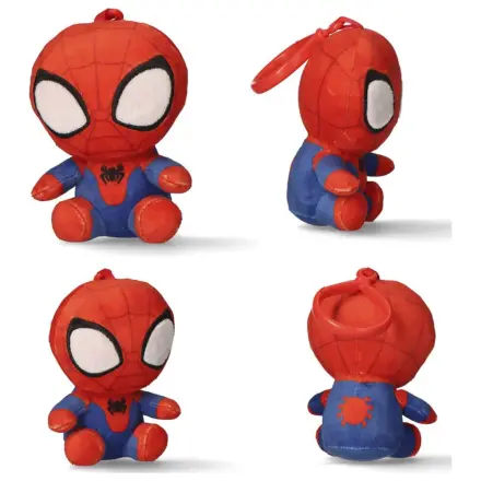 Spider-Man Rote 3D Plüsch Figur mit Anhänger, Taschenanhänger 13 cm Produktfoto