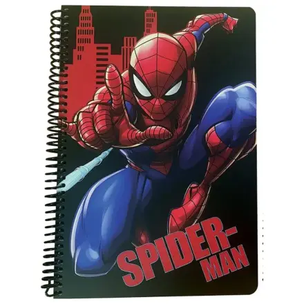 Spider-Man Sense B/5 liniertes Spiralnotizbuch 70 Seiten Produktfoto