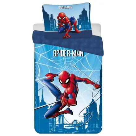 Spider-Man Skyline Bettbezug Produktfoto