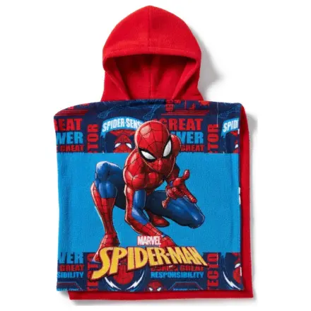Spider-Man Spider-Sense Strandtuch Poncho 50x100 cm Produktfoto