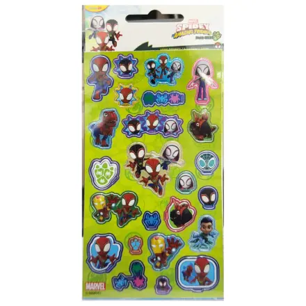 Spider-Man Spidey Dino Webs Hologramm Sticker Set Produktfoto