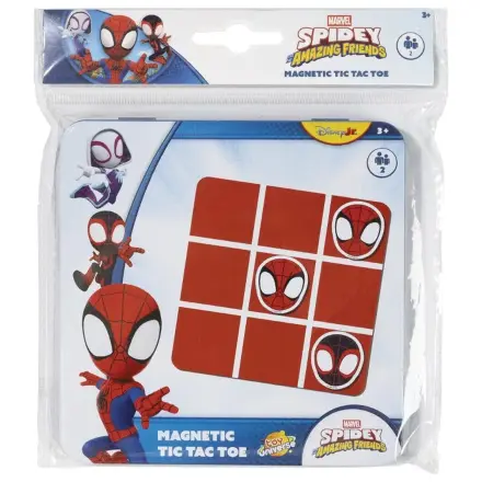 Spider-Man Spidey Friends Magnetisches Tic-Tac-Toe in Metall Box Produktfoto