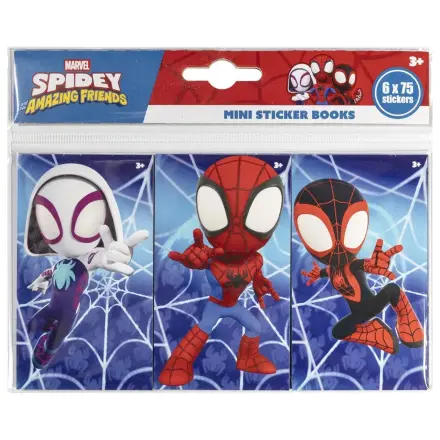 Spider-Man Spidey Friends Mini-Sticker-Set 6 Stück Produktfoto