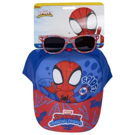 Spider-Man Spidey Sonnenbrille und Baseballmützen-Set Produktfoto