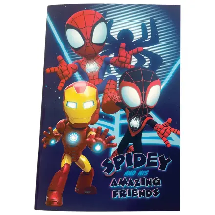 Spider-Man Spidey Ultimate B/5 liniertes Notizbuch 40 Seiten Produktfoto