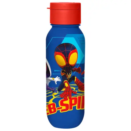 Spider-Man Spidey Web Plastik-Wasserflasche 500 ml Produktfoto