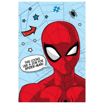 Spider-Man Star Microfleece Decke Produktfoto