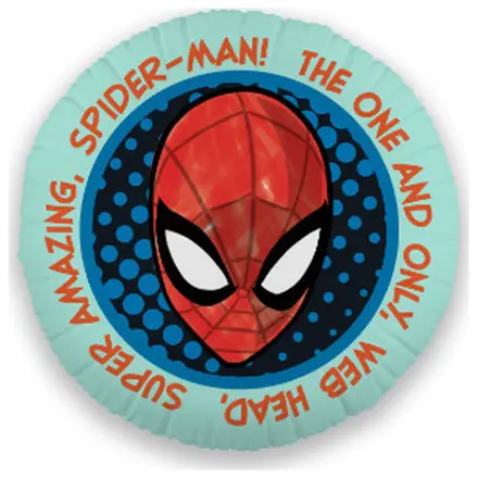 Spider-Man Netz Kopf geformtes Kissen Produktfoto