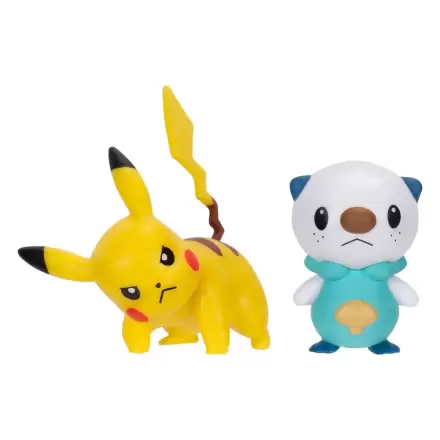 Pokémon Figur 2er-Pack Oshawott & Pikachu 8 cm Produktfoto