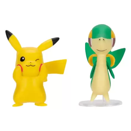 Pokémon Figure 2er-Pack Snivy & Pikachu 8 cm Produktfoto