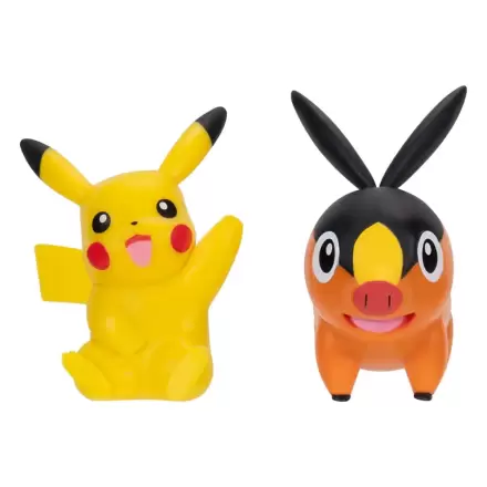 Pokémon Figur 2er-Pack Tepig & Pikachu 8 cm Produktfoto