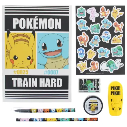 Pokémon Schreibwaren-Set 7-teilig Produktfoto