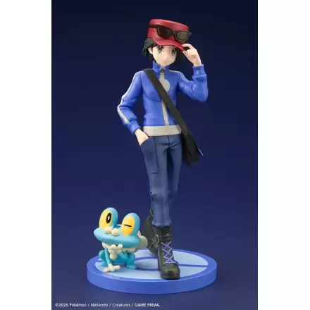 Pokémon ARTFXJ Statue 1/8 Calem & Froakie 20 cm Produktfoto