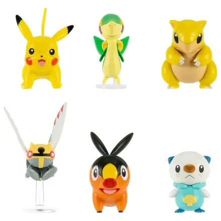 Pokémon Battle Figur 6er-Pack Produktfoto