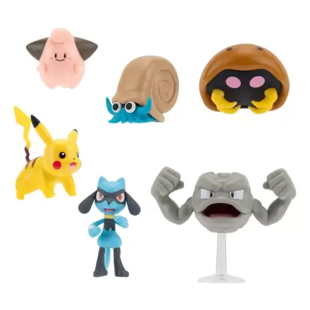 Pokémon Battle Figure Set Figuren 6er-Pack #7 Produktfoto