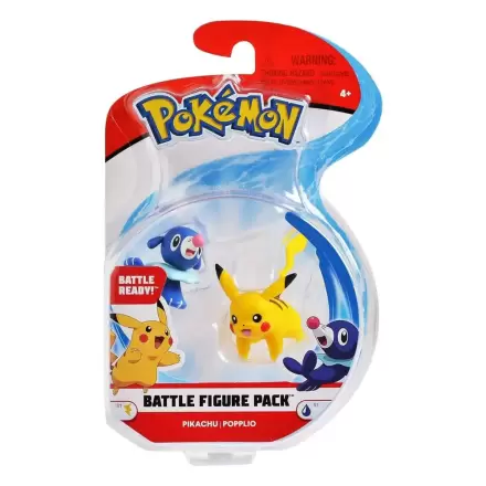 Pokémon Battle Figure Set Figuren 2er-Pack Pikachu, Robball Produktfoto