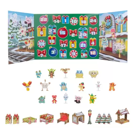 Pokémon Battle Figures Adventskalender Holiday 2024 *Version DE/FR/NL* termékfotója